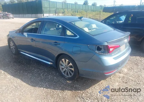 2017 Hyundai Sonata Sport from USA, damaged, VIN 5NPE34AF8HH460125